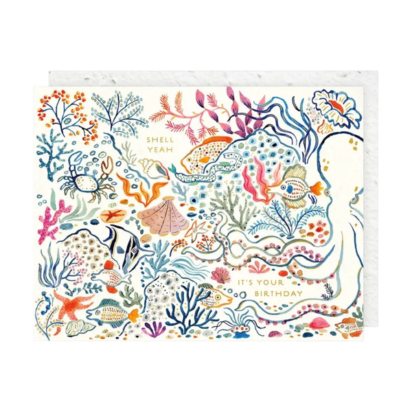 Shell Yeah Birthday Card