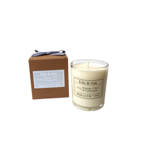 20cl E&O No25 Orange, Clove & Cinnamon Scented Candle