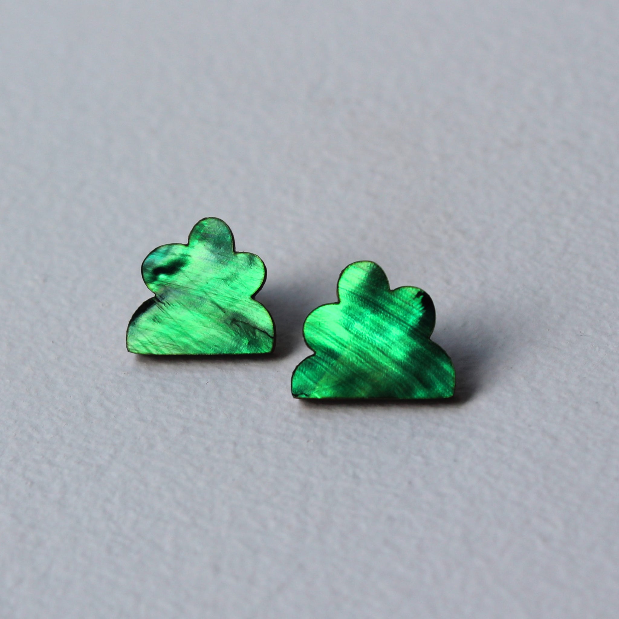 Emerald Lena Stud Earrings
