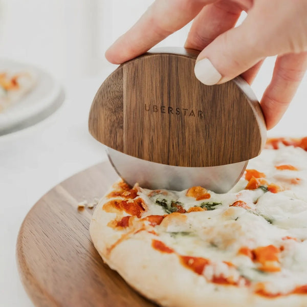 Pizza Board & Cutter Set