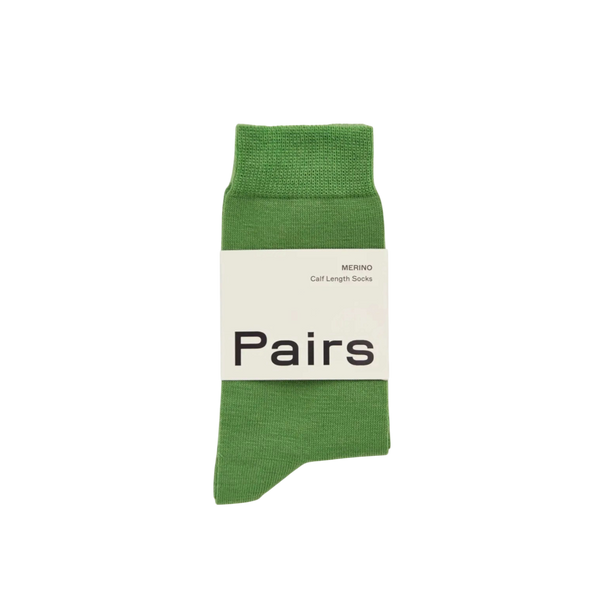 Grass Green Merino Socks