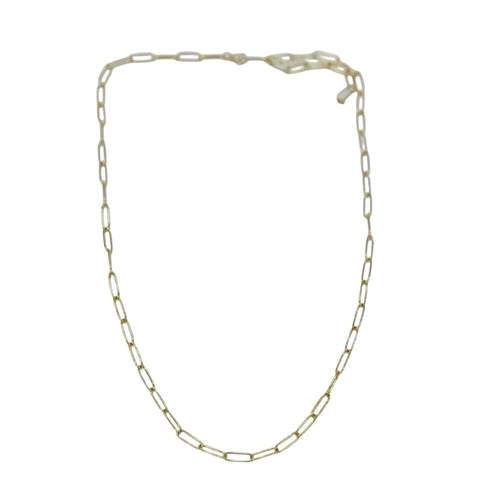 Oval Link Chain Necklace