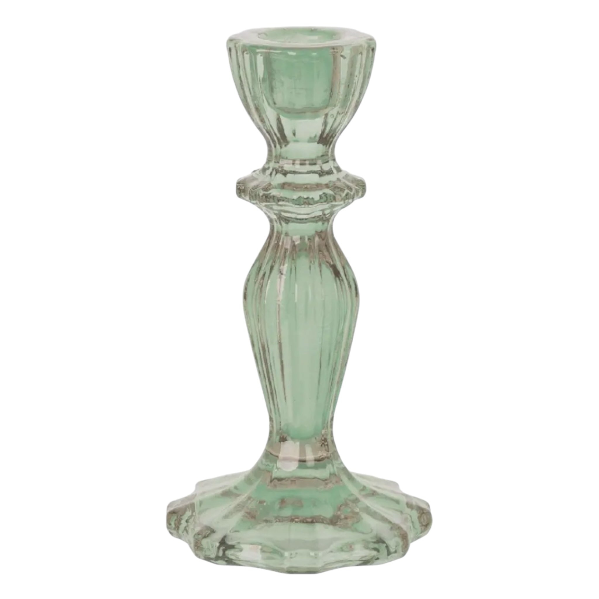 Light Green Candle Holder