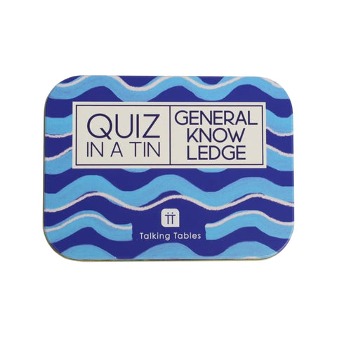 General Knowledge - Quiz In A Tin