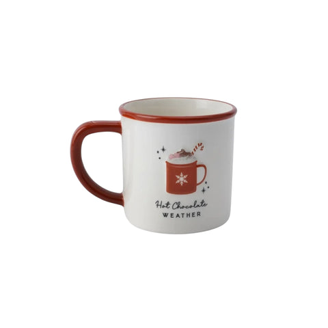 Hot Chocolate Stoneware Mug