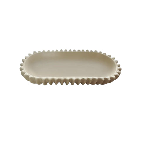Sand Ceramic Tray