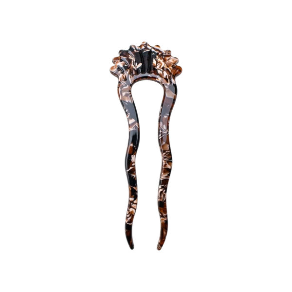 Cedar Antique Wave French Hair Pin
