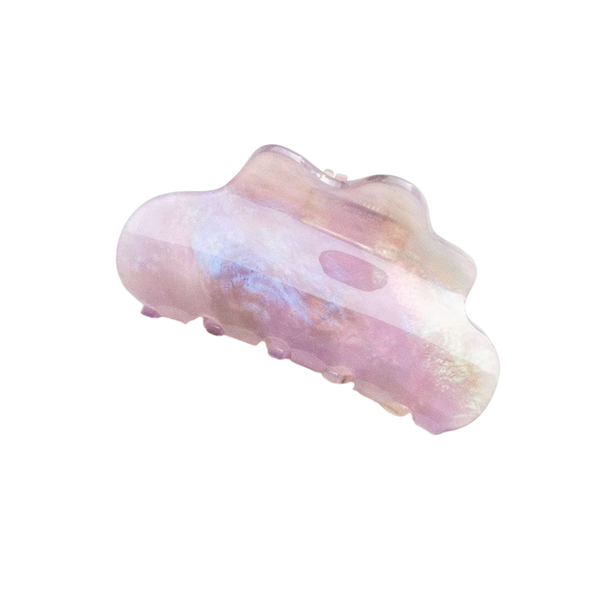 Eco Cloud Hair Claw Clip - Pink Pastel