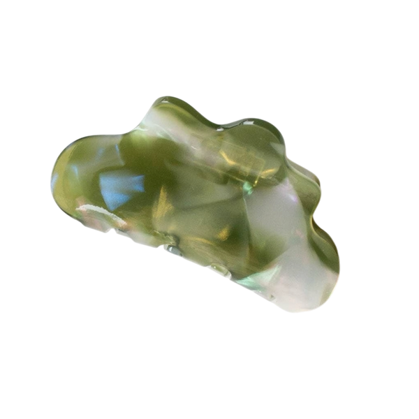Eco Cloud Hair Claw Clip - Olive