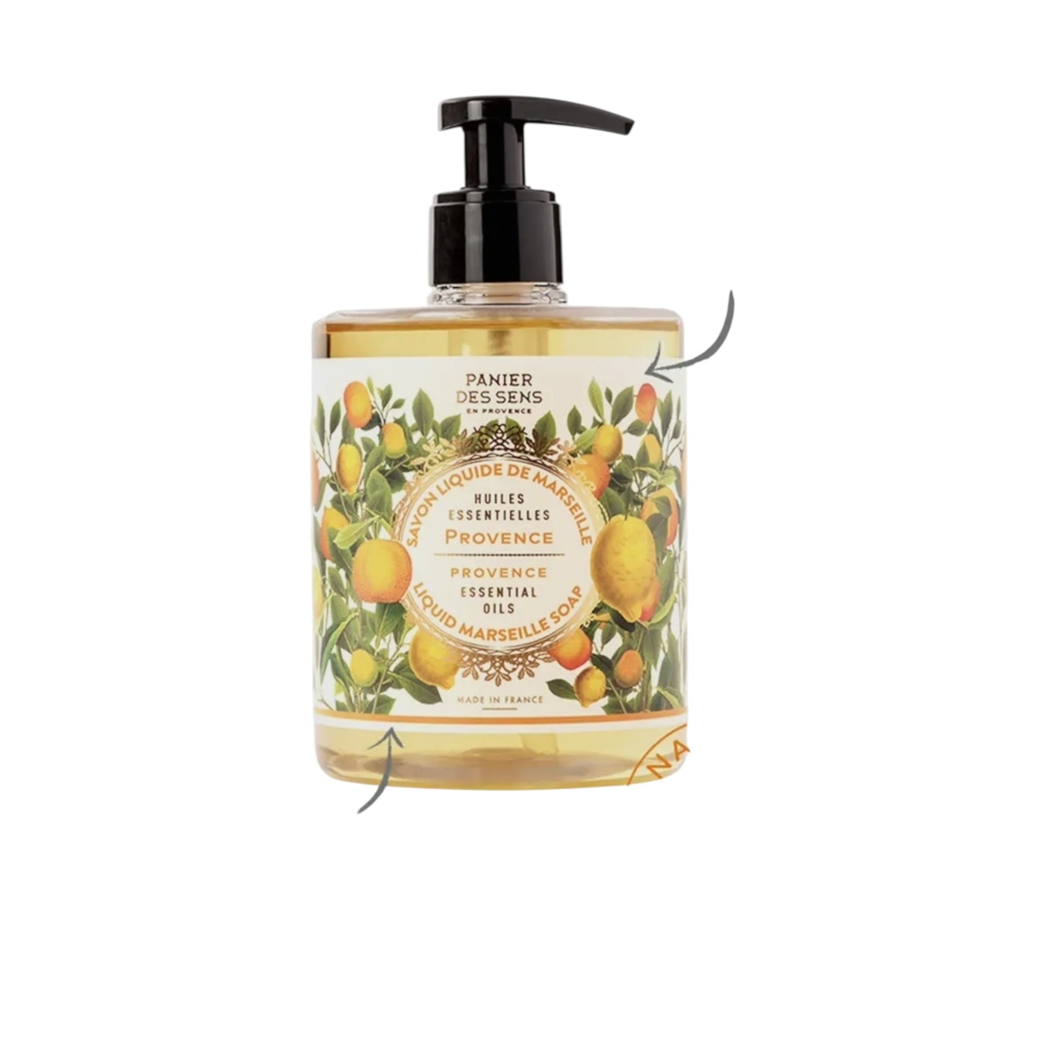 'Provence' 500ml Liquid Marseille Soap