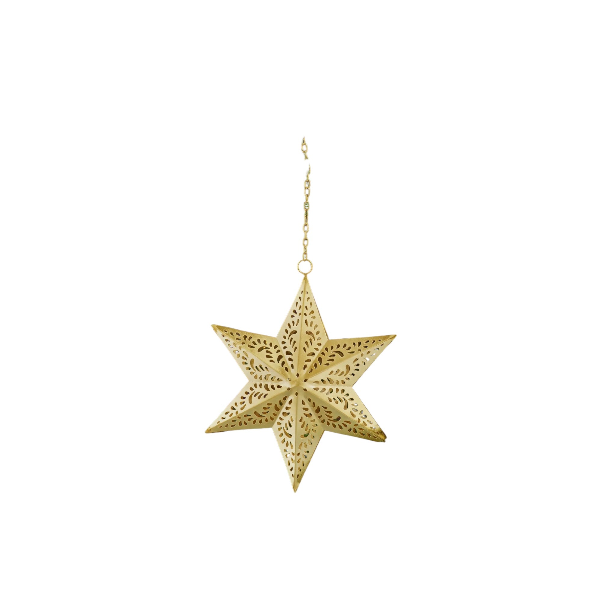 Large Metal Star Christmas Decoration