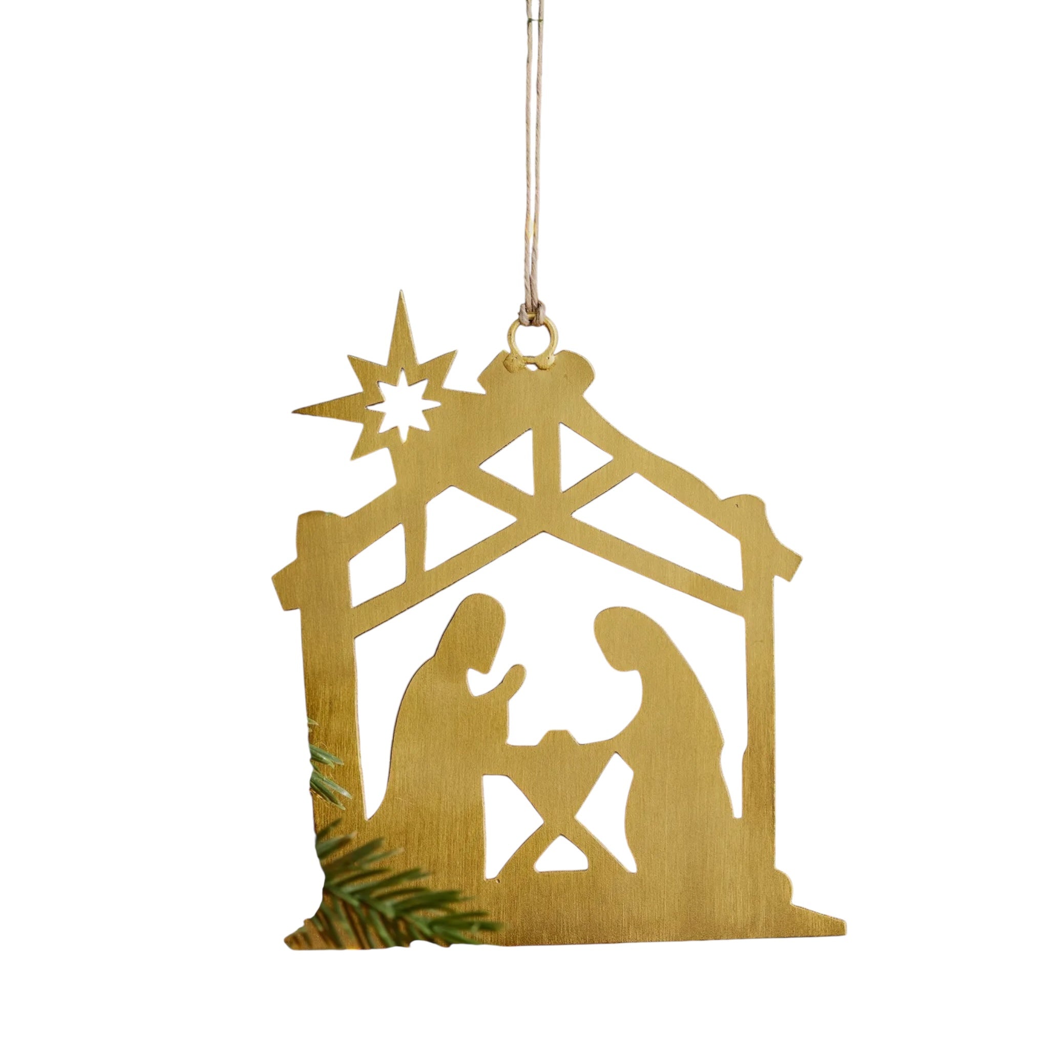 Nativity Silhouette Christmas Decoration