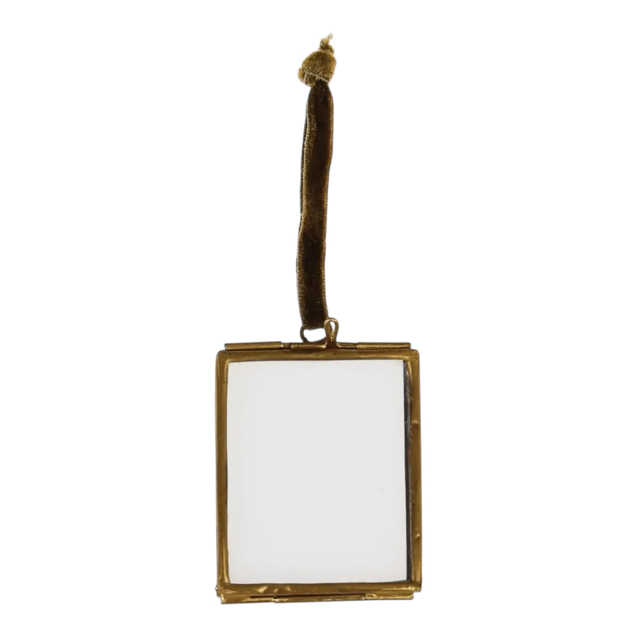 Mini Hanging Brass Frame