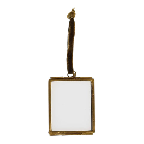 Mini Hanging Brass Frame
