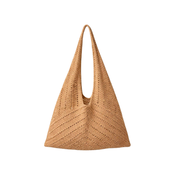 Camel Crochet Bag