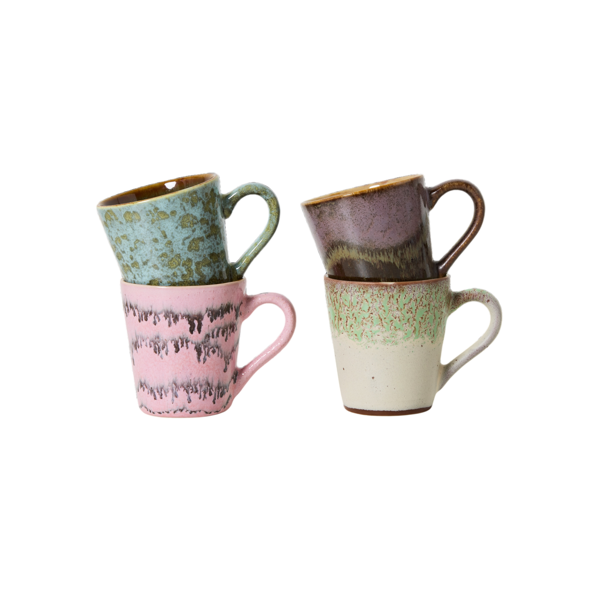 HKliving 70s Espresso 'Brutalism' Mug