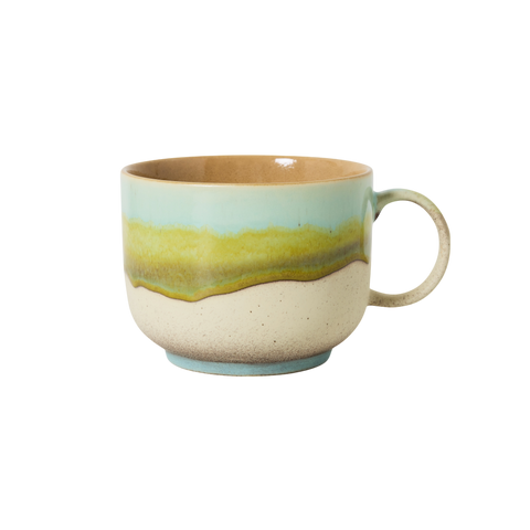 HKliving 70s Style Tea Cup 'Glint'