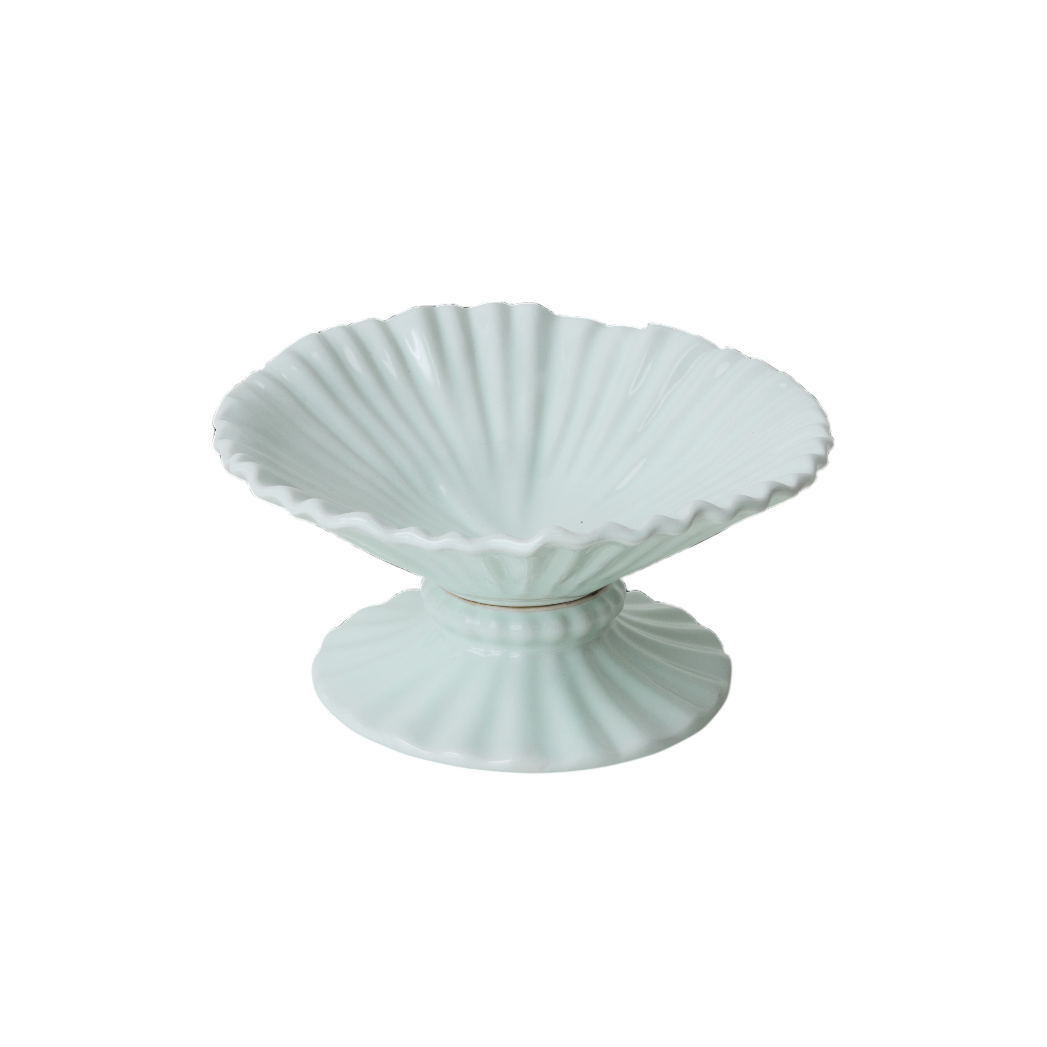 Ice Blue Ribble Bowl