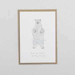 'Party Pants' Birthday Card