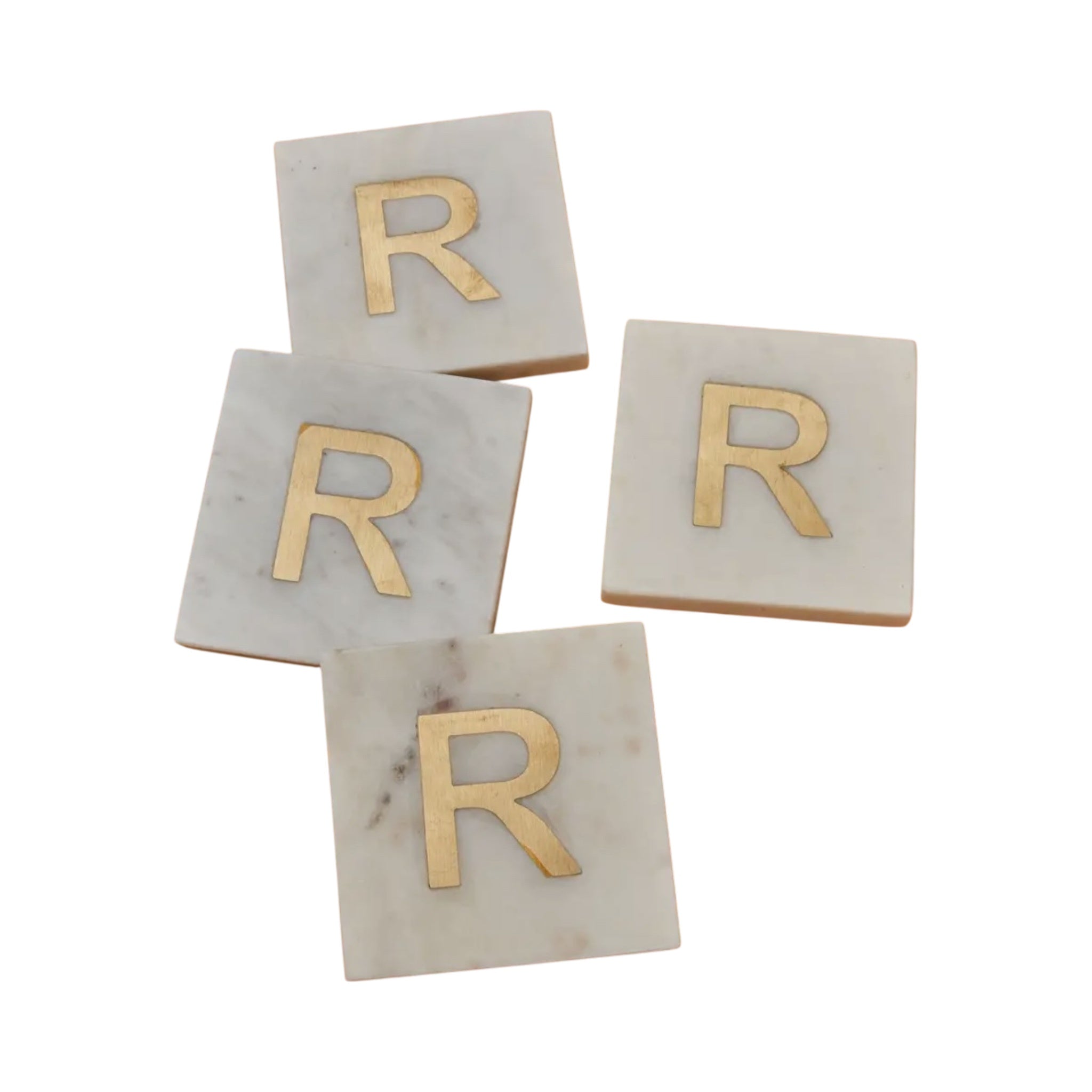 'R' Verona Marble Coaster