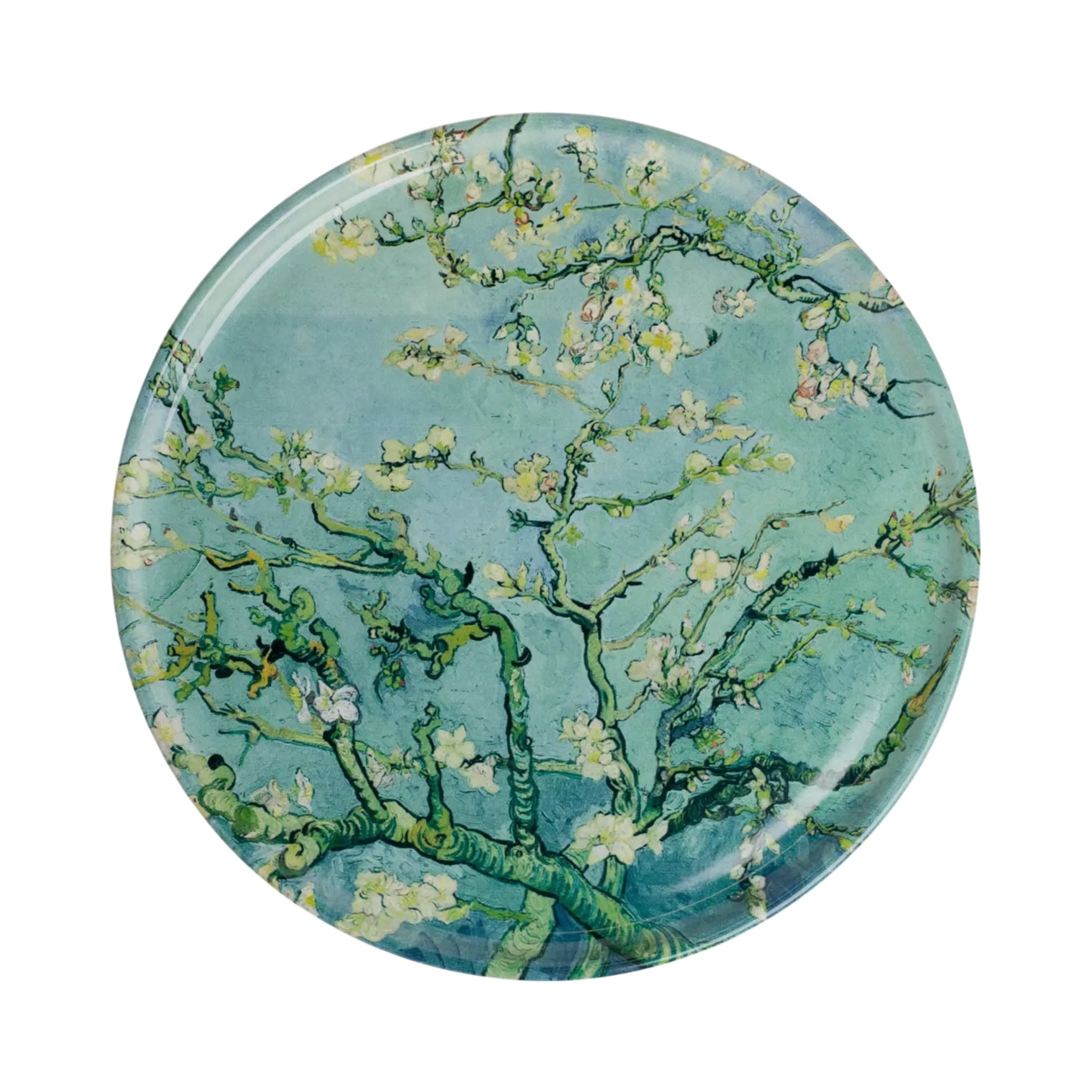 Floral Ceramic Pizza Plate