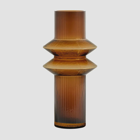 Amber Structural Vase