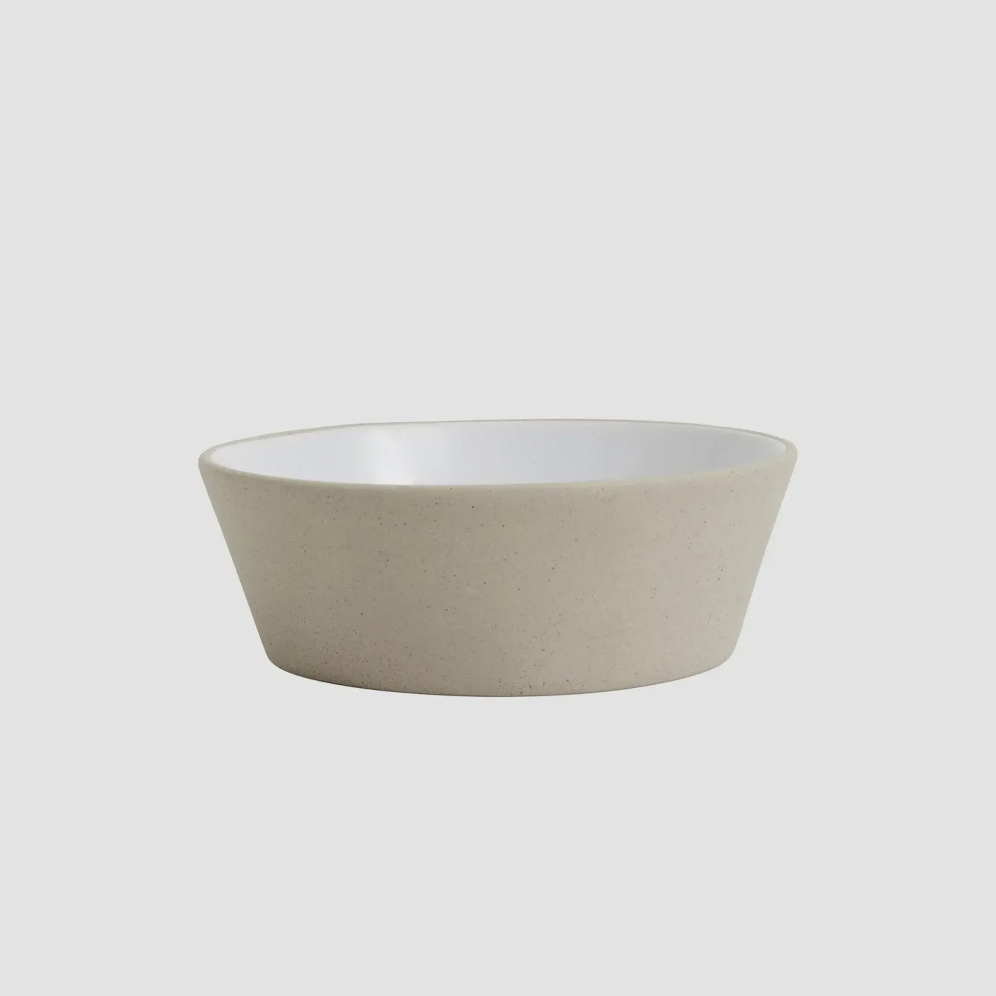 Beige Stoneware Bowl