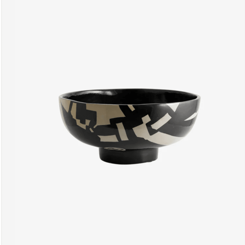 Black & Beige Decorative Bowl