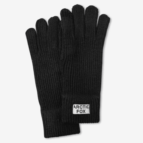 Black Recycled Bottle Gloves