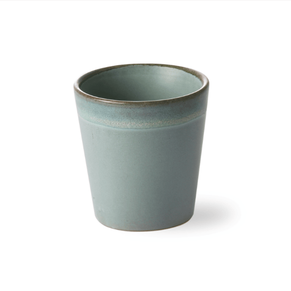 HKliving 70s Style “Moss” Handleless Cup