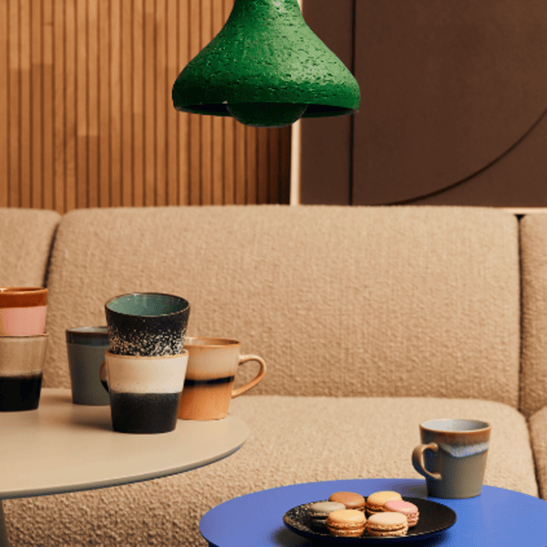 HKliving 70s Style “Moss” Handleless Cup