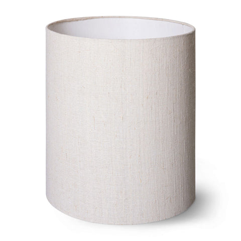 HKliving 30 Cylinder Linen Lamp Shade