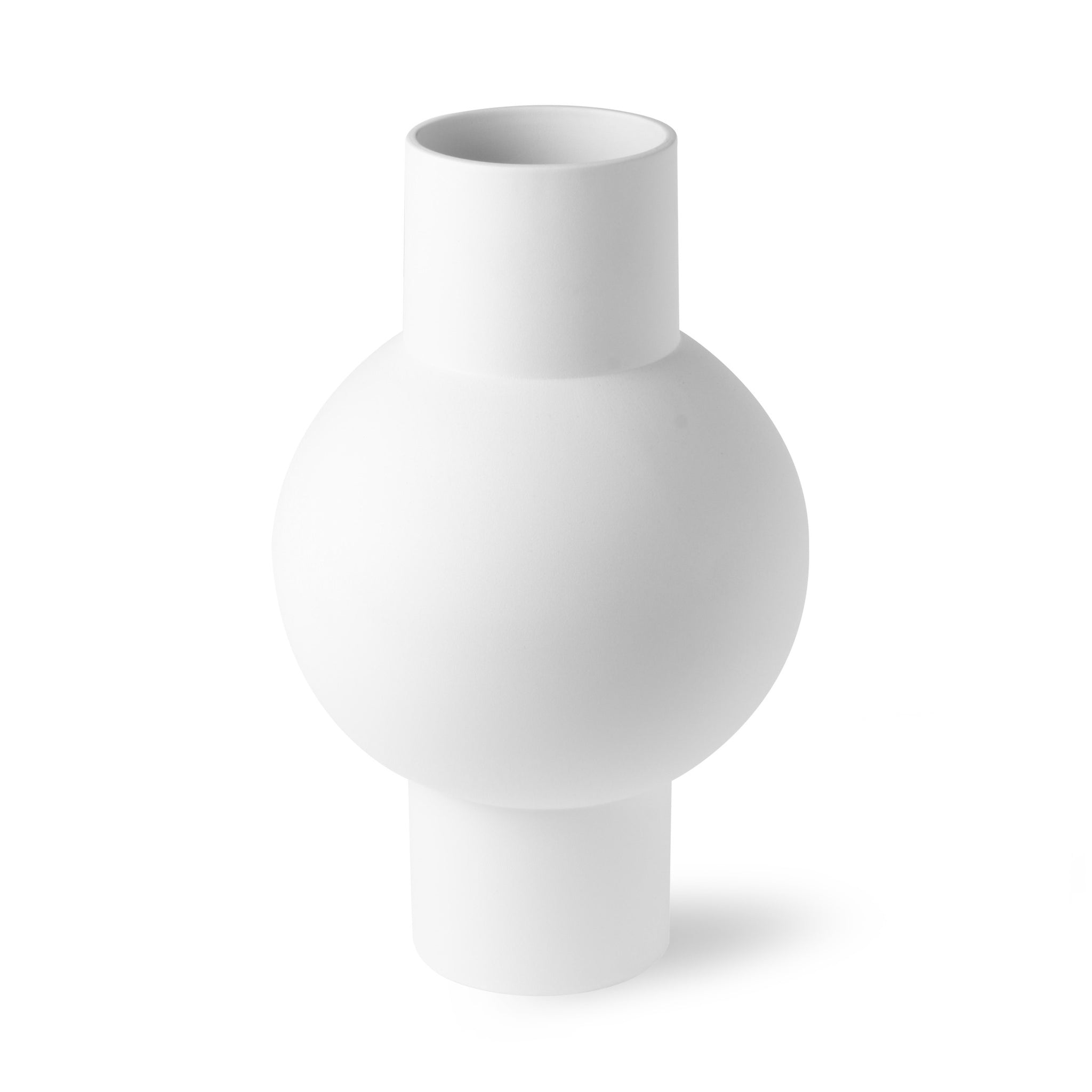 HKliving Medium Matt White Vase