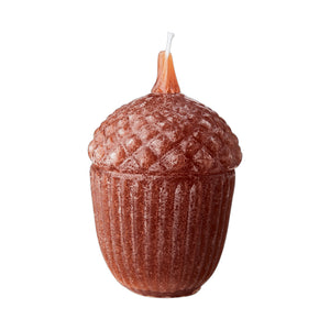 Toffee Handmade Acorn Candle