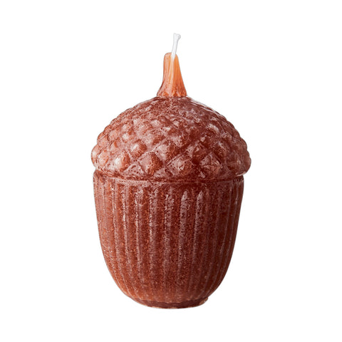 Toffee Handmade Acorn Candle