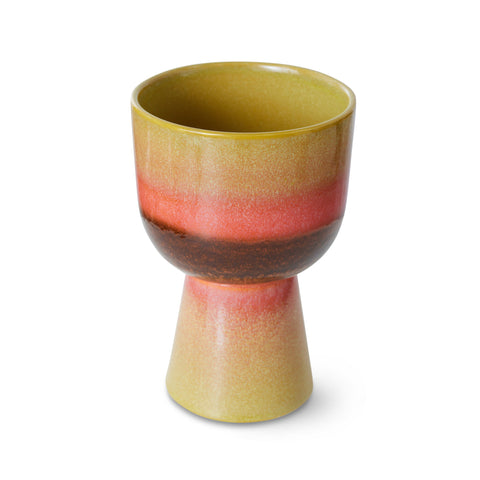 HKliving Retro Lime Green Flower Pot