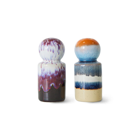 HKliving 70s Style "Stargaze" Salt & Pepper Jar