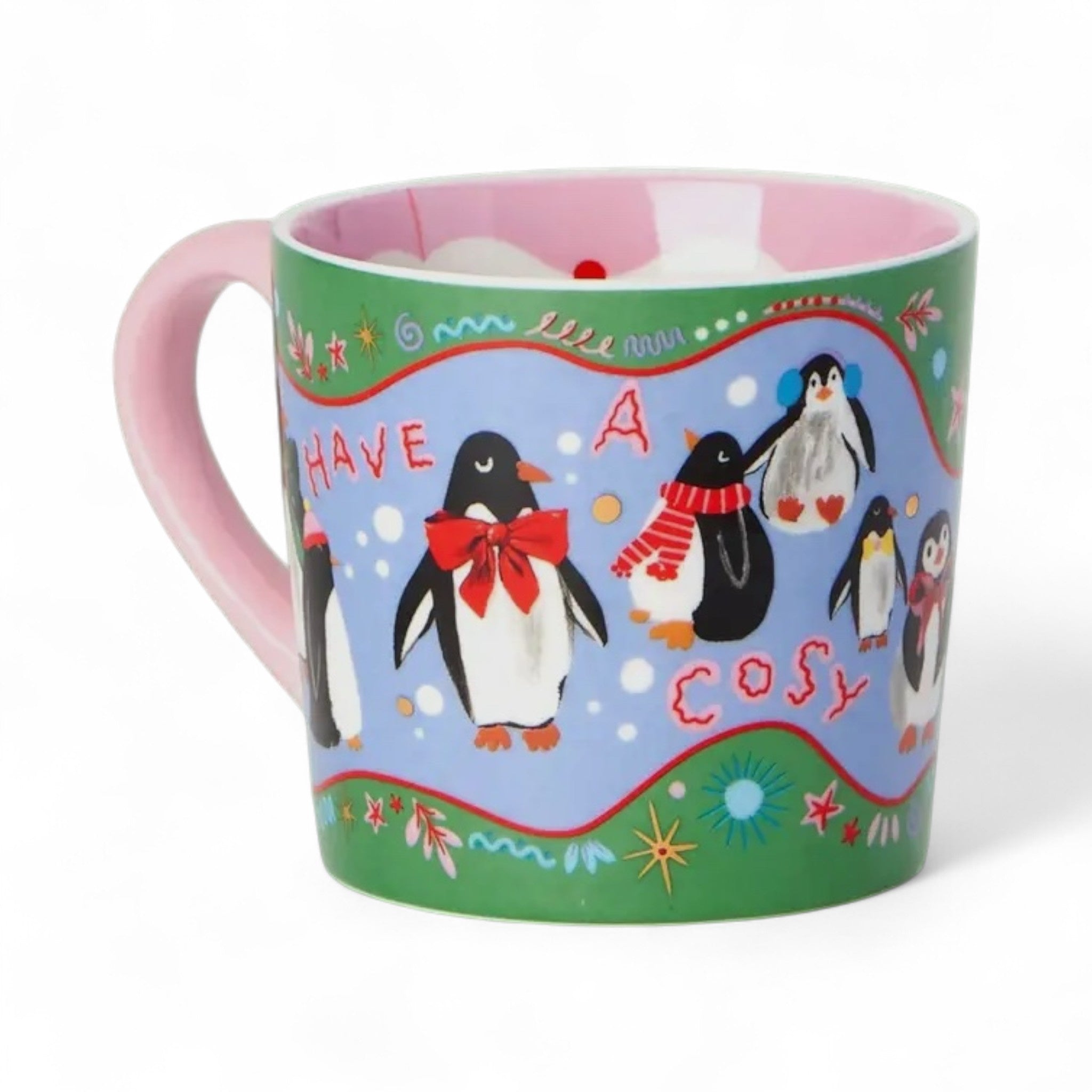 Cosy Penguins Eleanor Bowman Mug