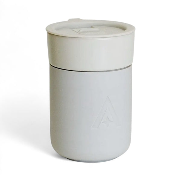 Stone Ceramic Travel Mug With Lid