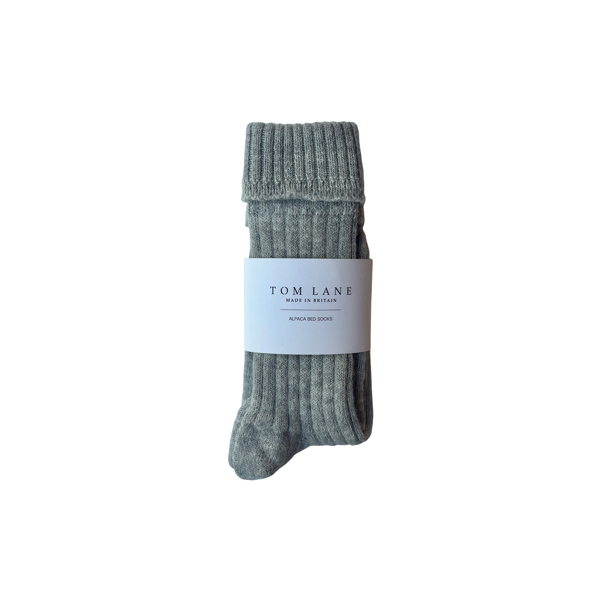 Alpaca Grey Bed Socks