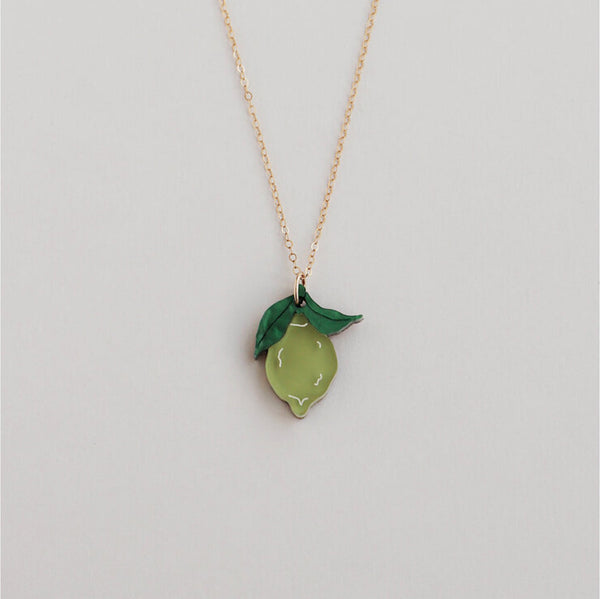 Mini Lime Necklace