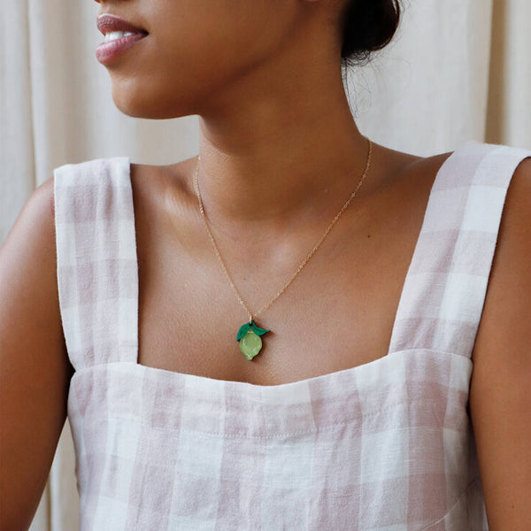 Mini Lime Necklace