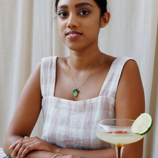 Mini Lime Necklace