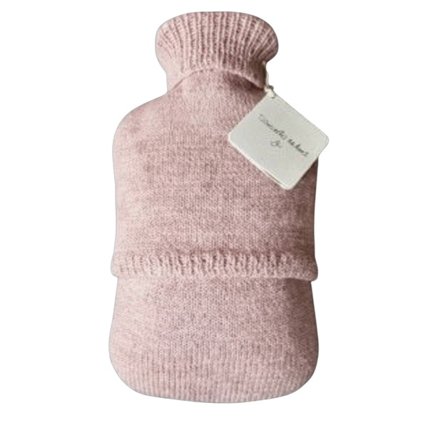 Pink Alpaca Hot Water Bottle