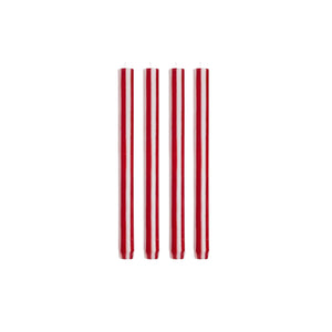Red & White Stripe Table Candle