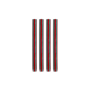 Red & Green Stripe Candle