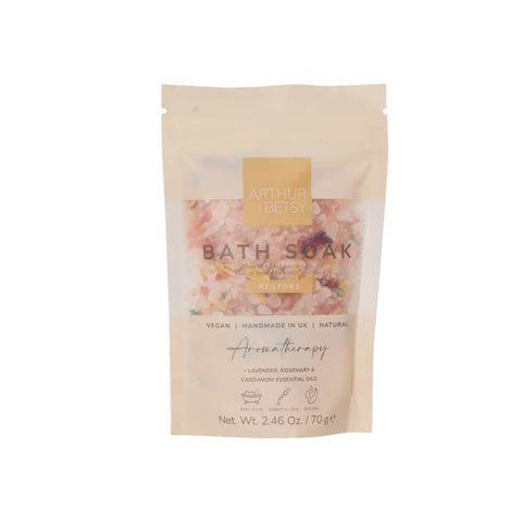 'Restore' Aromatherapy Bath Salts Pouch