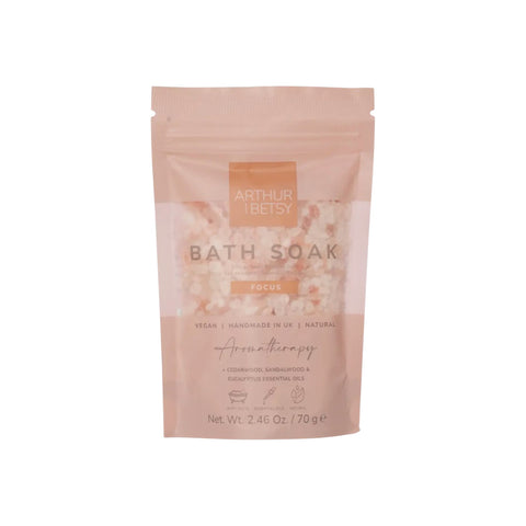 'Focus' Aromatherapy Bath Salts Pouch