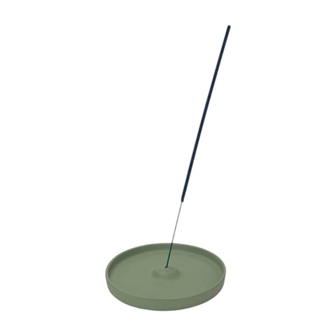 Sage Green Ceramic Incense Holder