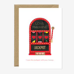 Love Roulette Greeting Card